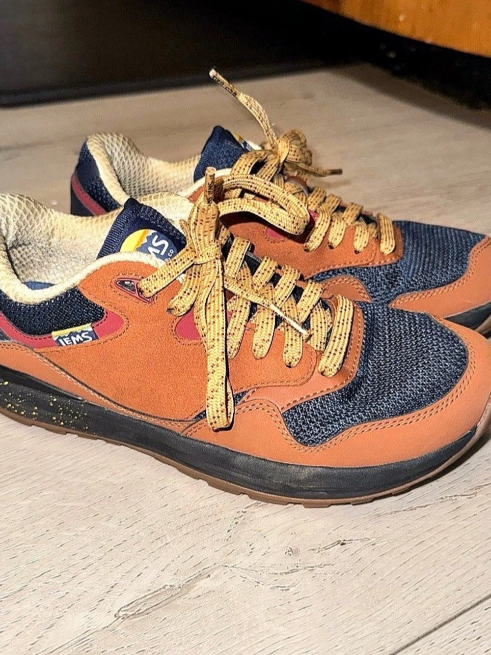 Lems Trailhead Casual Sneakers in Brown & Blue